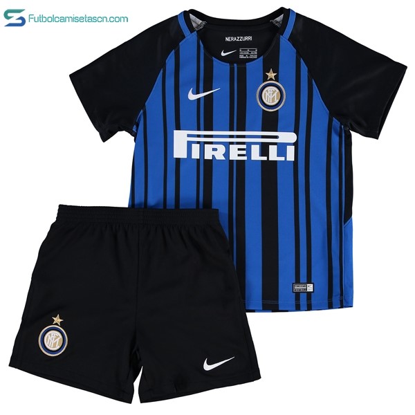 Camiseta Inter Niños 1ª 2017/18